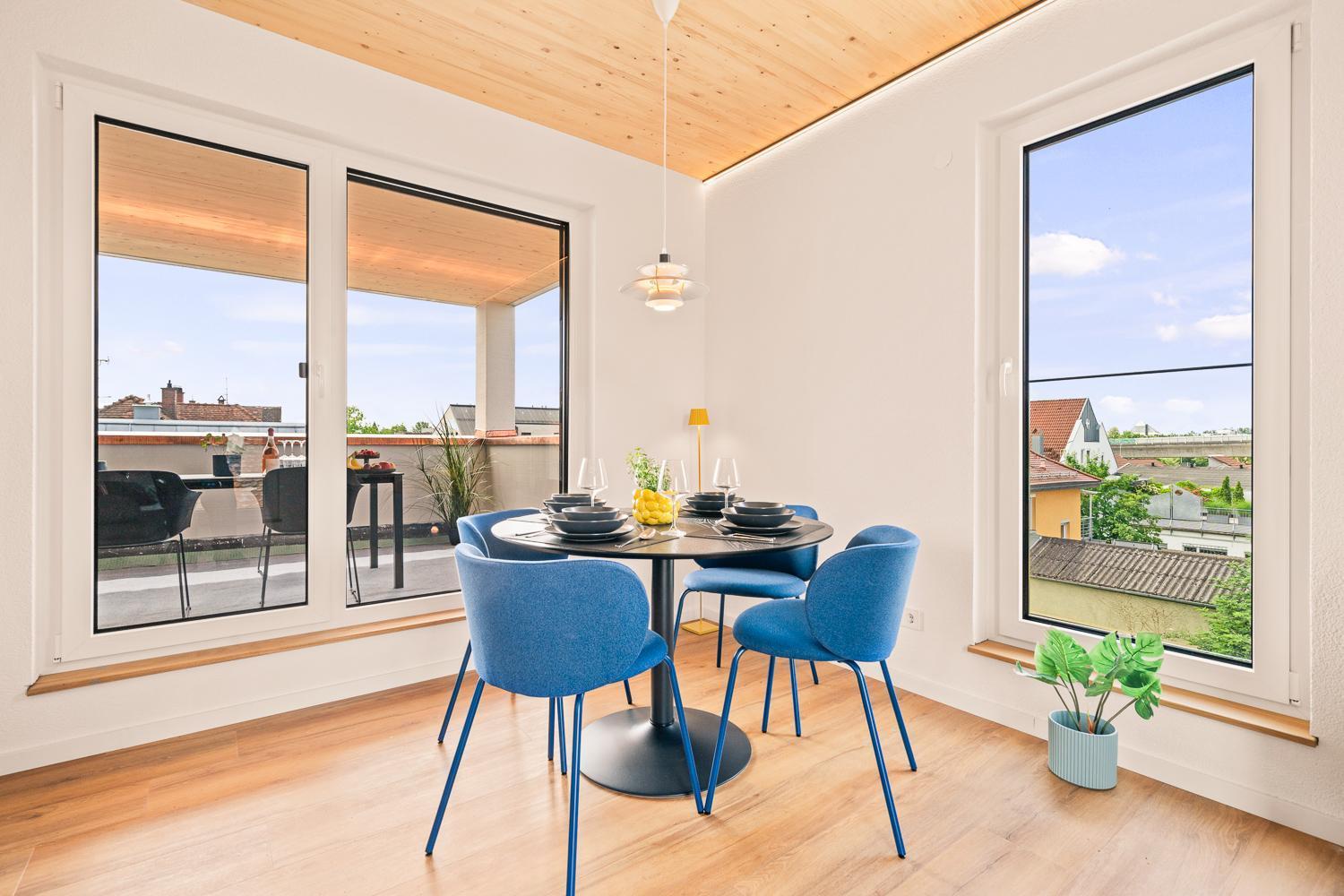 Ferienwohnung Penthouse Mit Traumhafter Terrasse Klimatisiert FDH Exterior foto