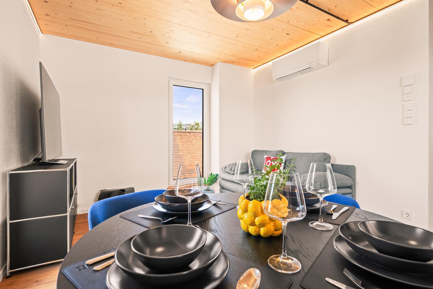 Ferienwohnung Penthouse Mit Traumhafter Terrasse Klimatisiert FDH Exterior foto